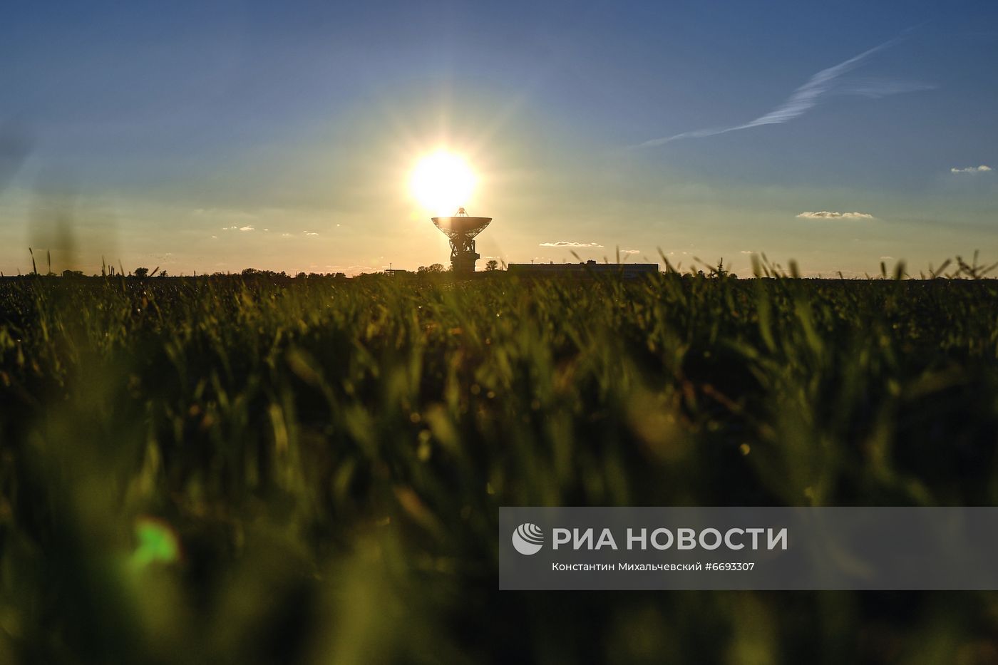 Радиотелескоп РТ-70 в Крыму