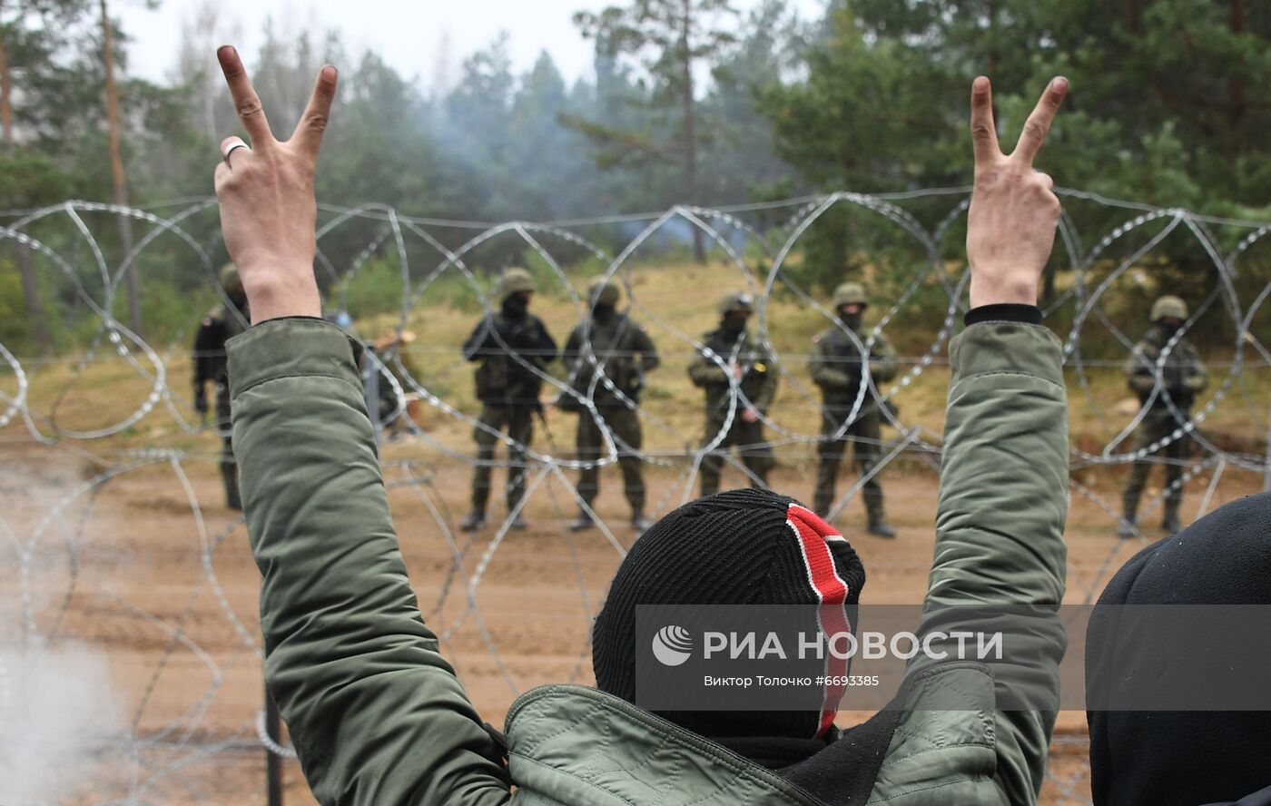 Ситуация на белорусско-польской границе