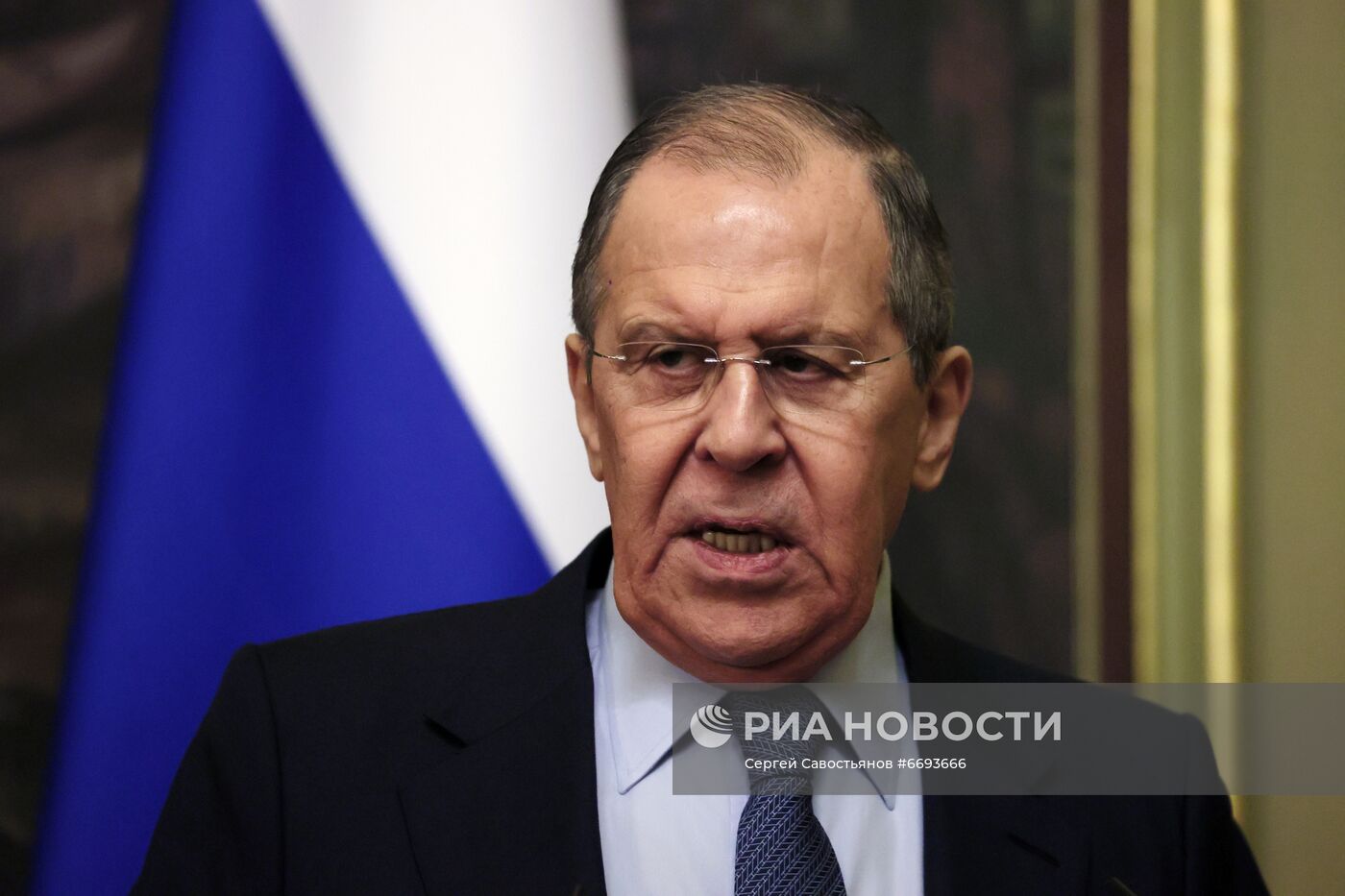 Встреча глав МИД России и Мали С. Лаврова и А. Диопа