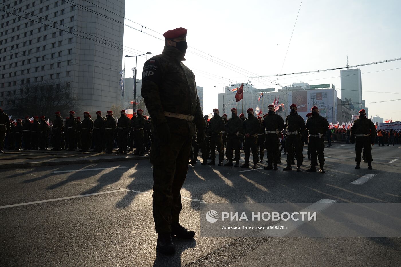 Марш националистов в Варшаве