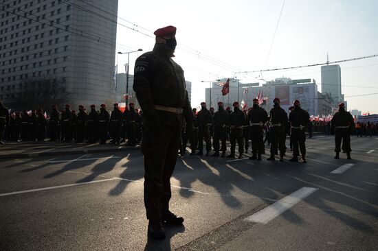 Марш националистов в Варшаве