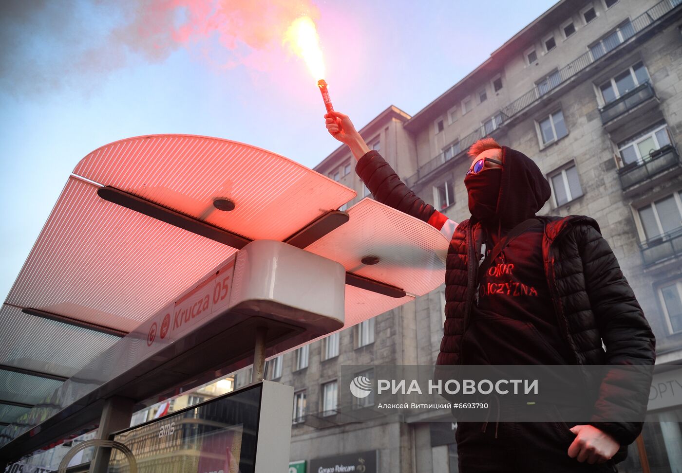 Марш националистов в Варшаве