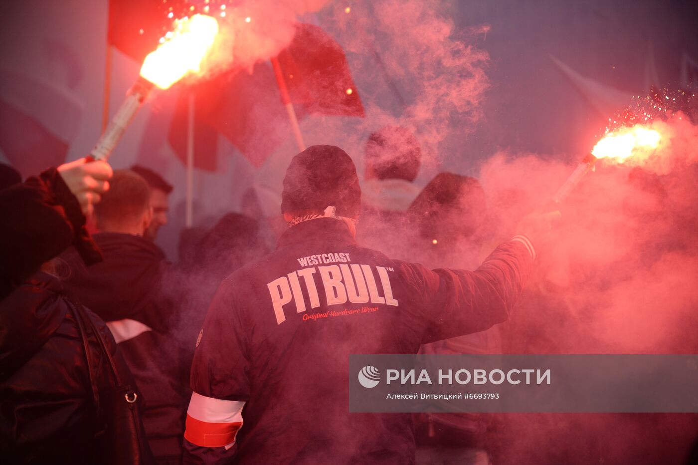 Марш националистов в Варшаве