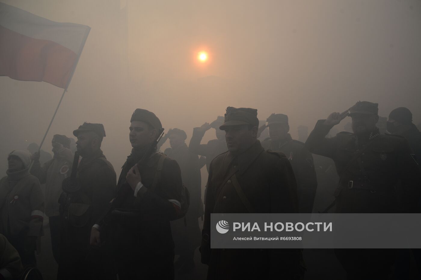 Марш националистов в Варшаве