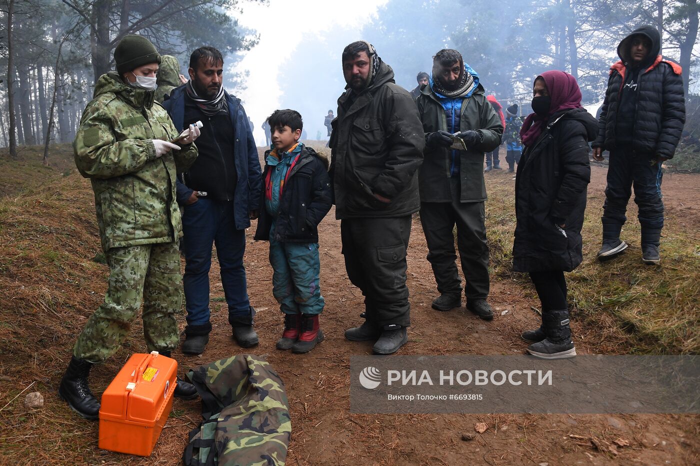 Ситуация на белорусско-польской границе