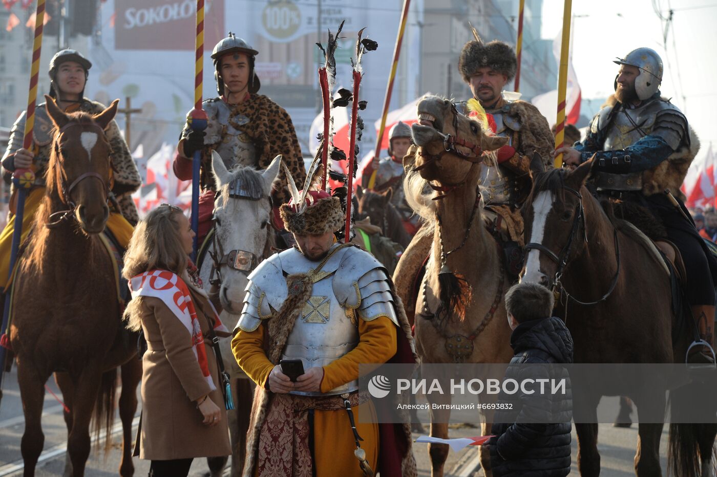 Марш националистов в Варшаве