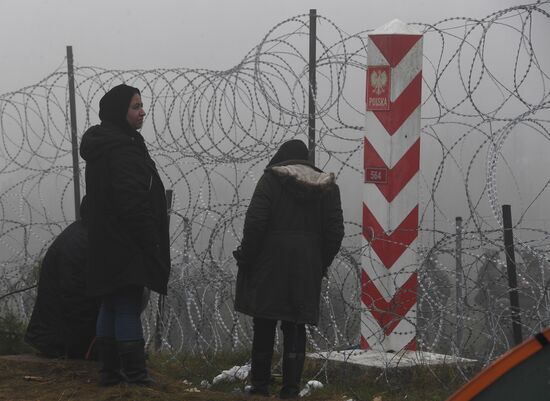 Ситуация на белорусско-польской границе