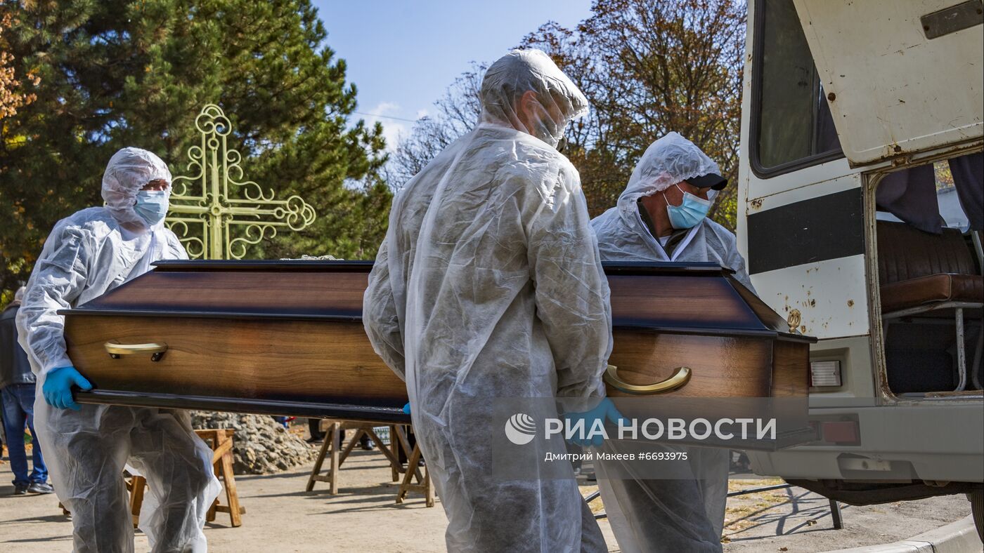 Госпиталь COVID-19 на базе роддома №2 в Симферополе