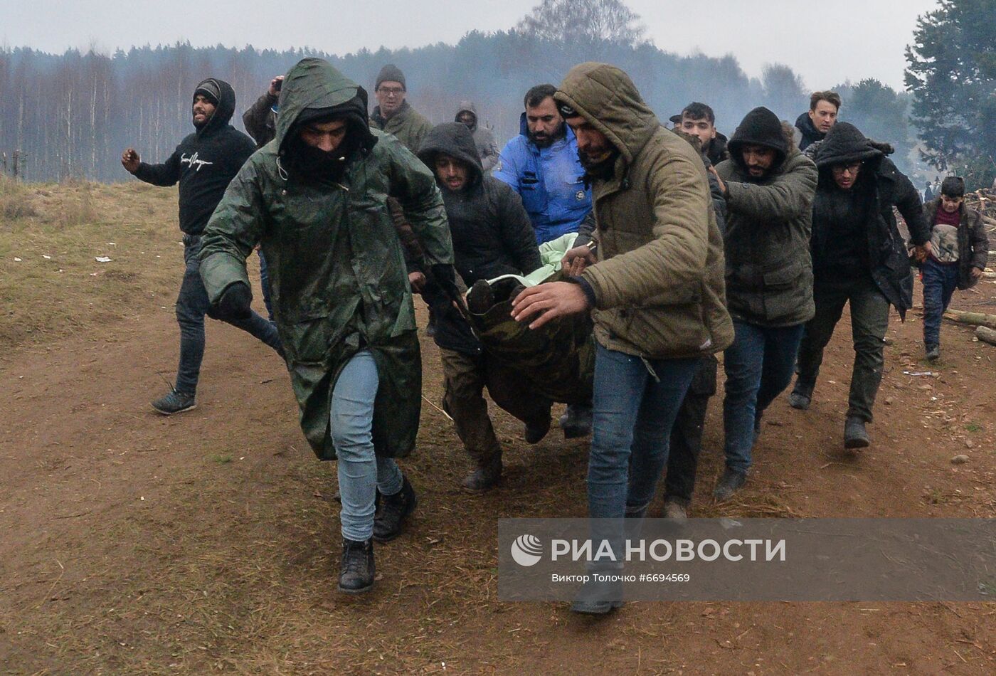 Ситуация на белорусско-польской границе