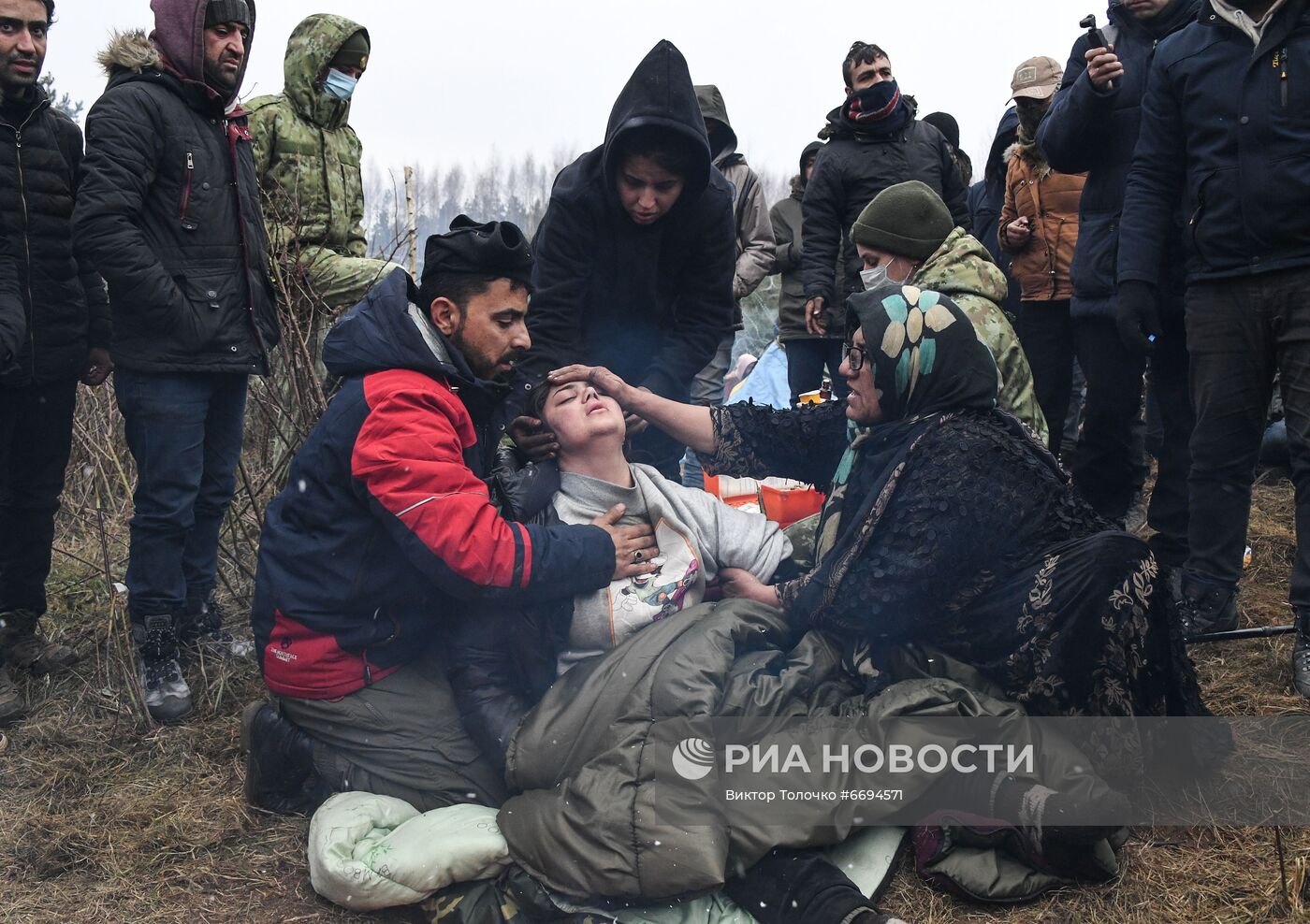 Ситуация на белорусско-польской границе