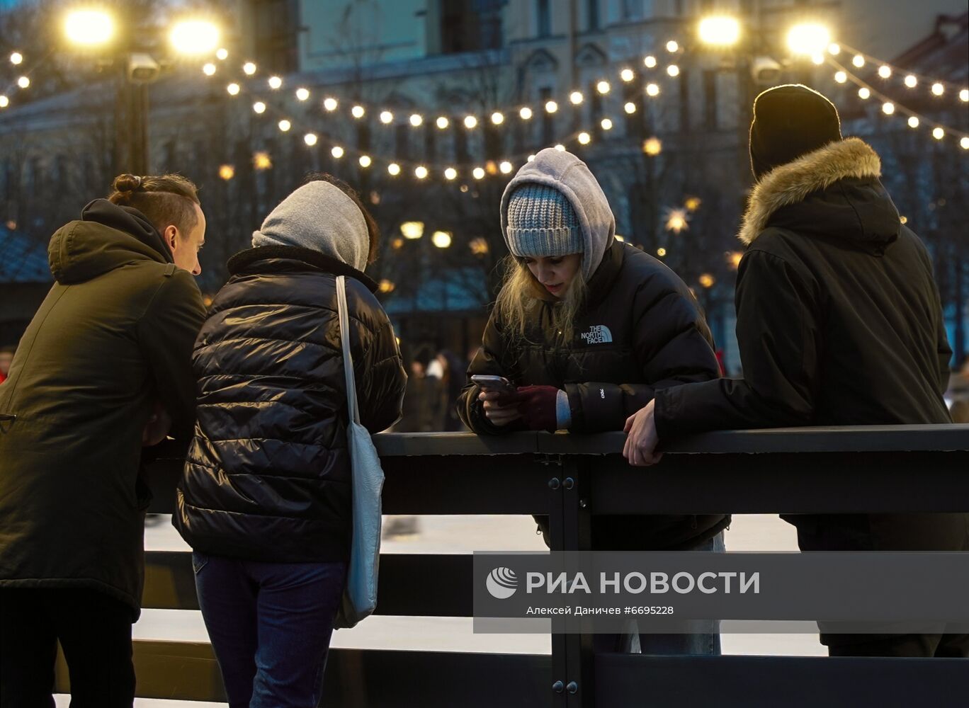 Открытие ледовых катков в Санкт-Петербурге