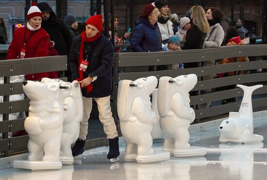 Открытие ледовых катков в Санкт-Петербурге