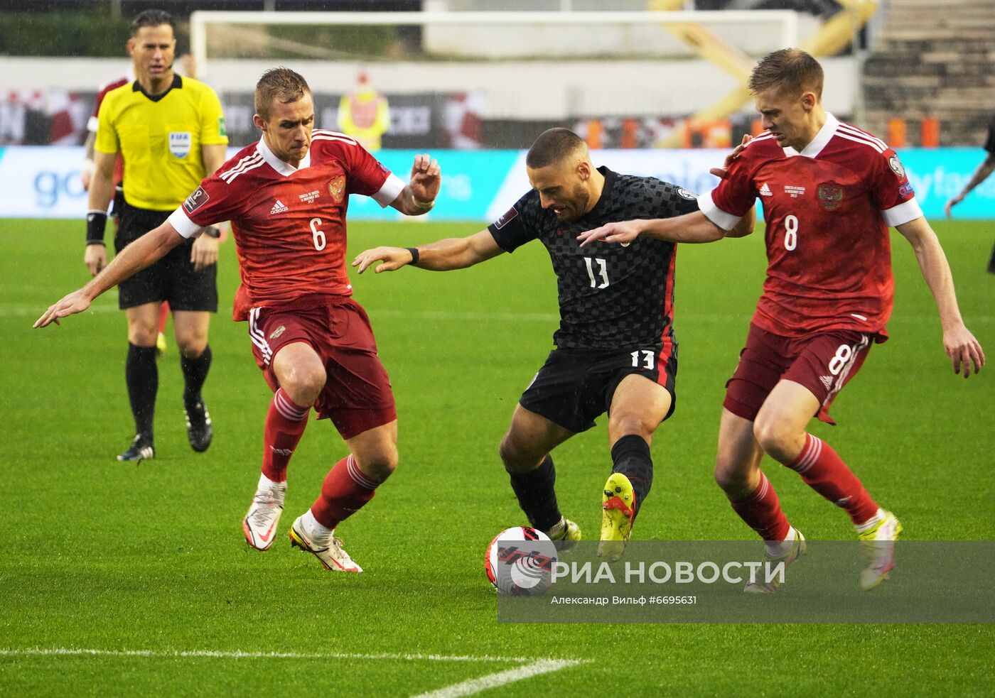 Футбол. Отборочный матч ЧМ-2022. Хорватия - Россия
