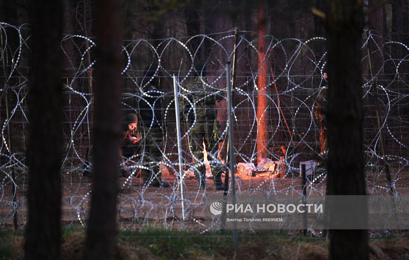 Ситуация на белорусско-польской границе