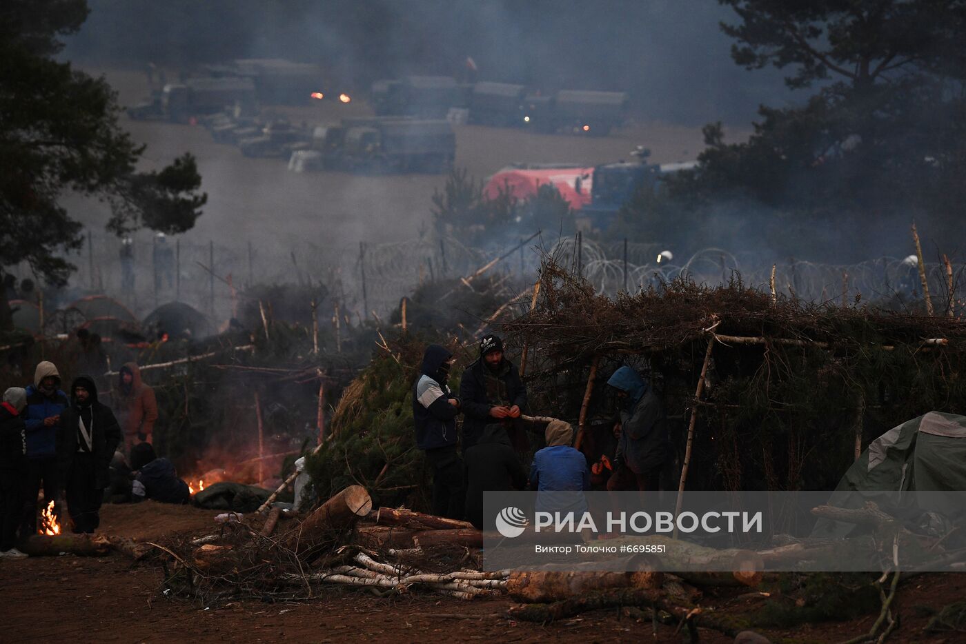Ситуация на белорусско-польской границе