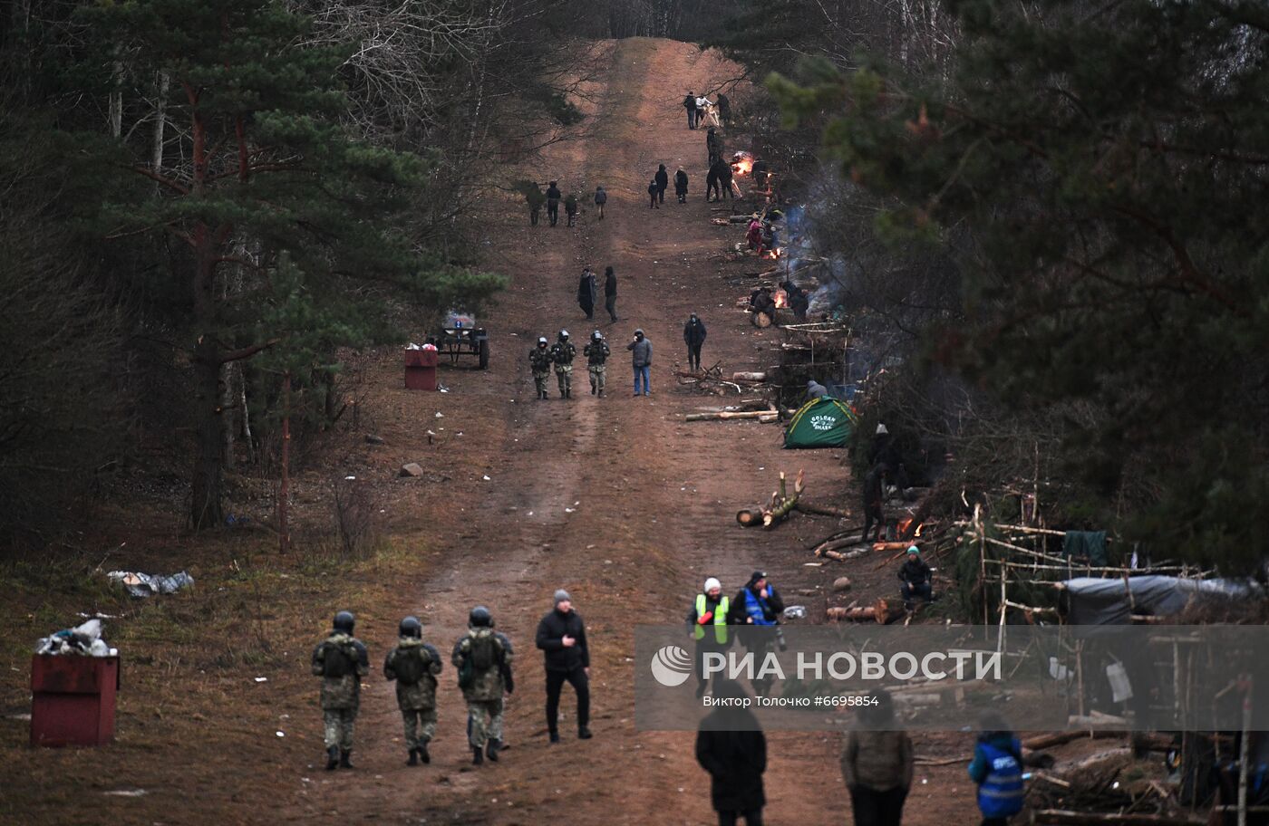 Ситуация на белорусско-польской границе