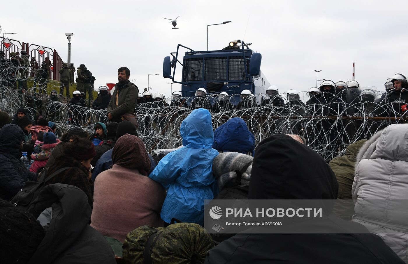 Ситуация на белорусско-польской границе