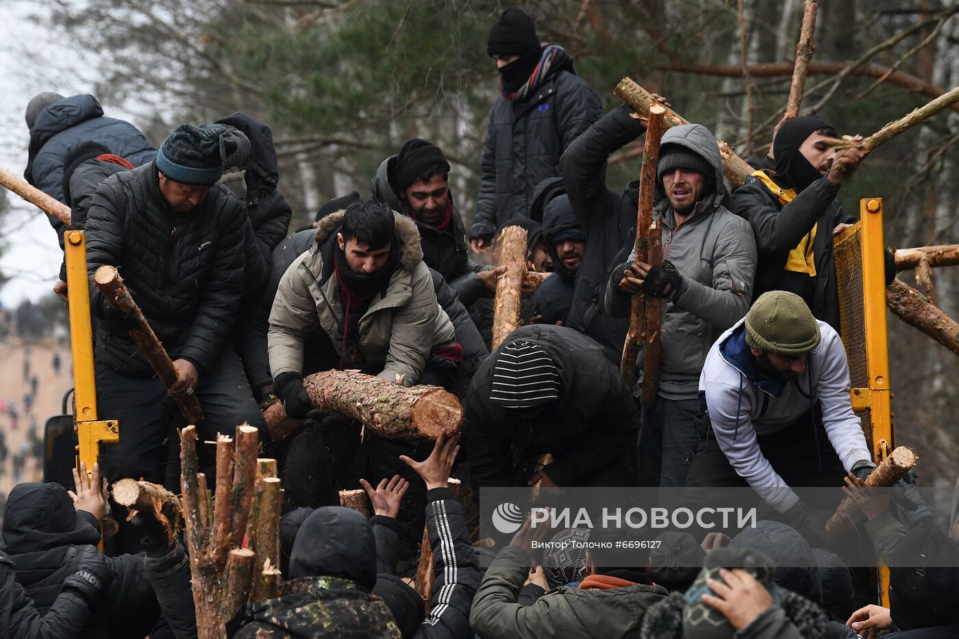 Ситуация на белорусско-польской границе