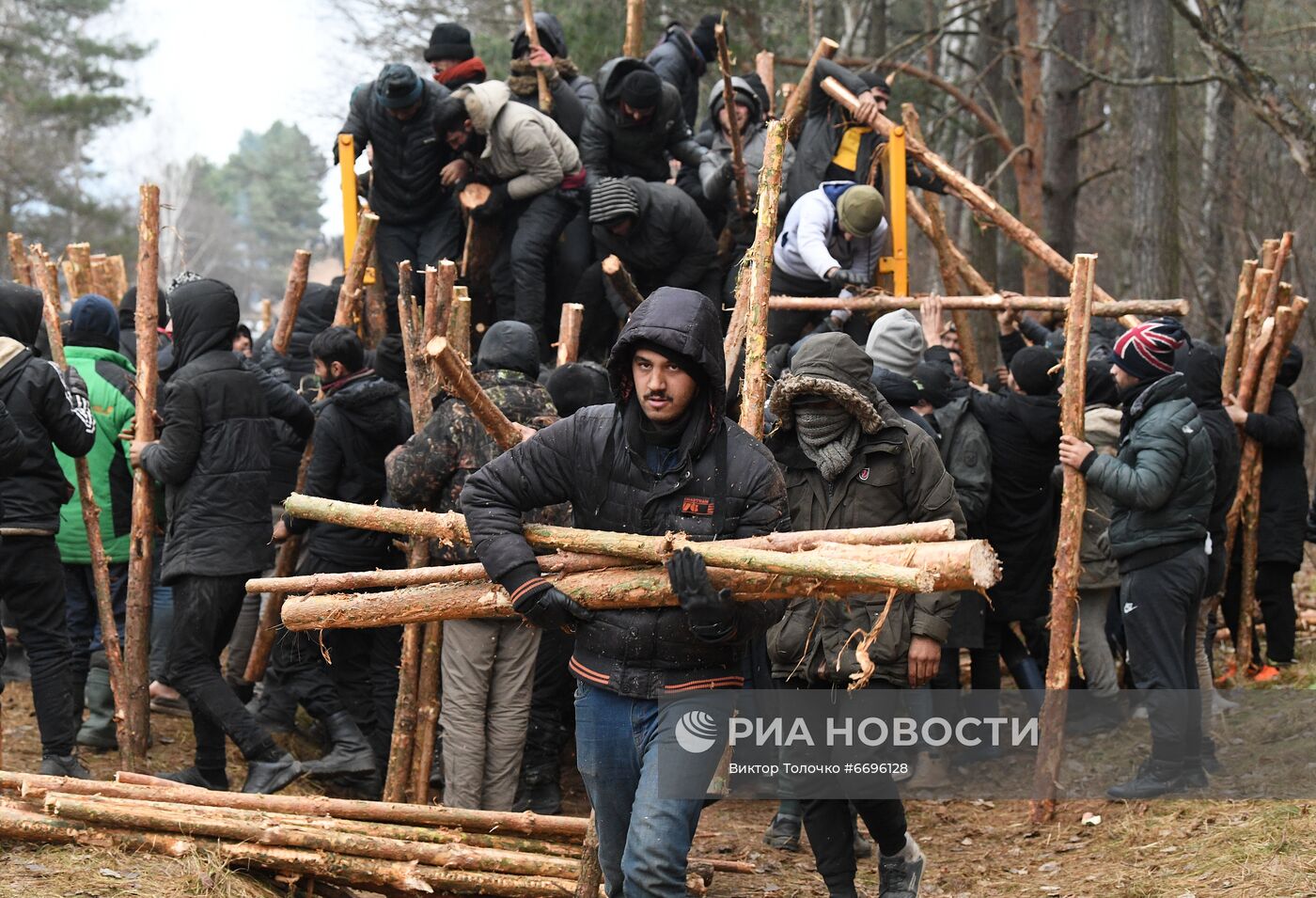 Ситуация на белорусско-польской границе