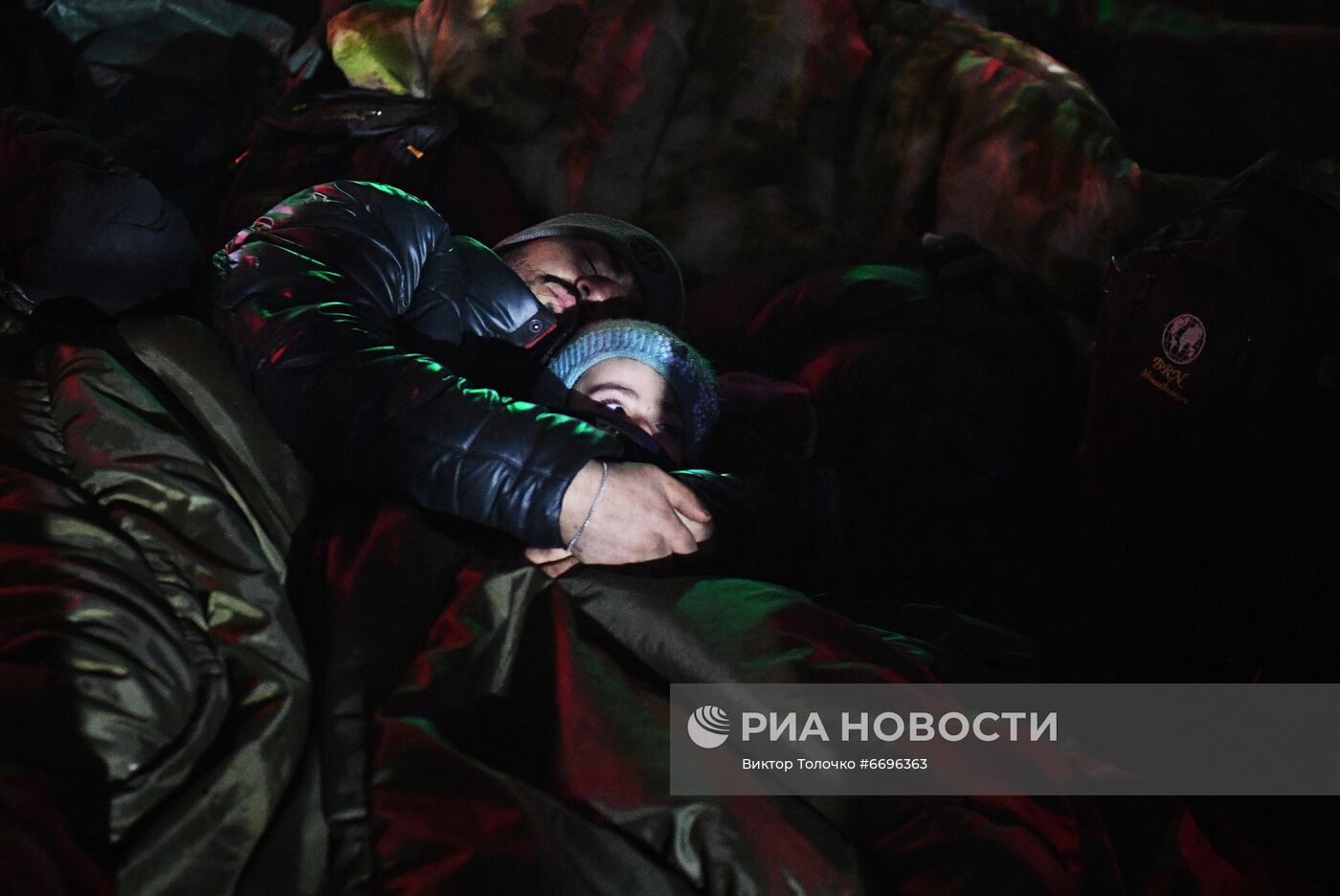 Ситуация у пропускного пункта "Брузги" на белорусско-польской границе