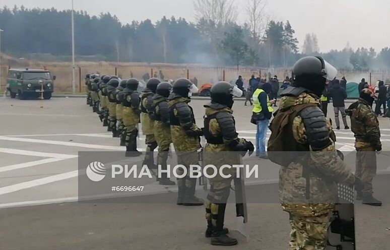 Ситуация на белорусско-польской границе