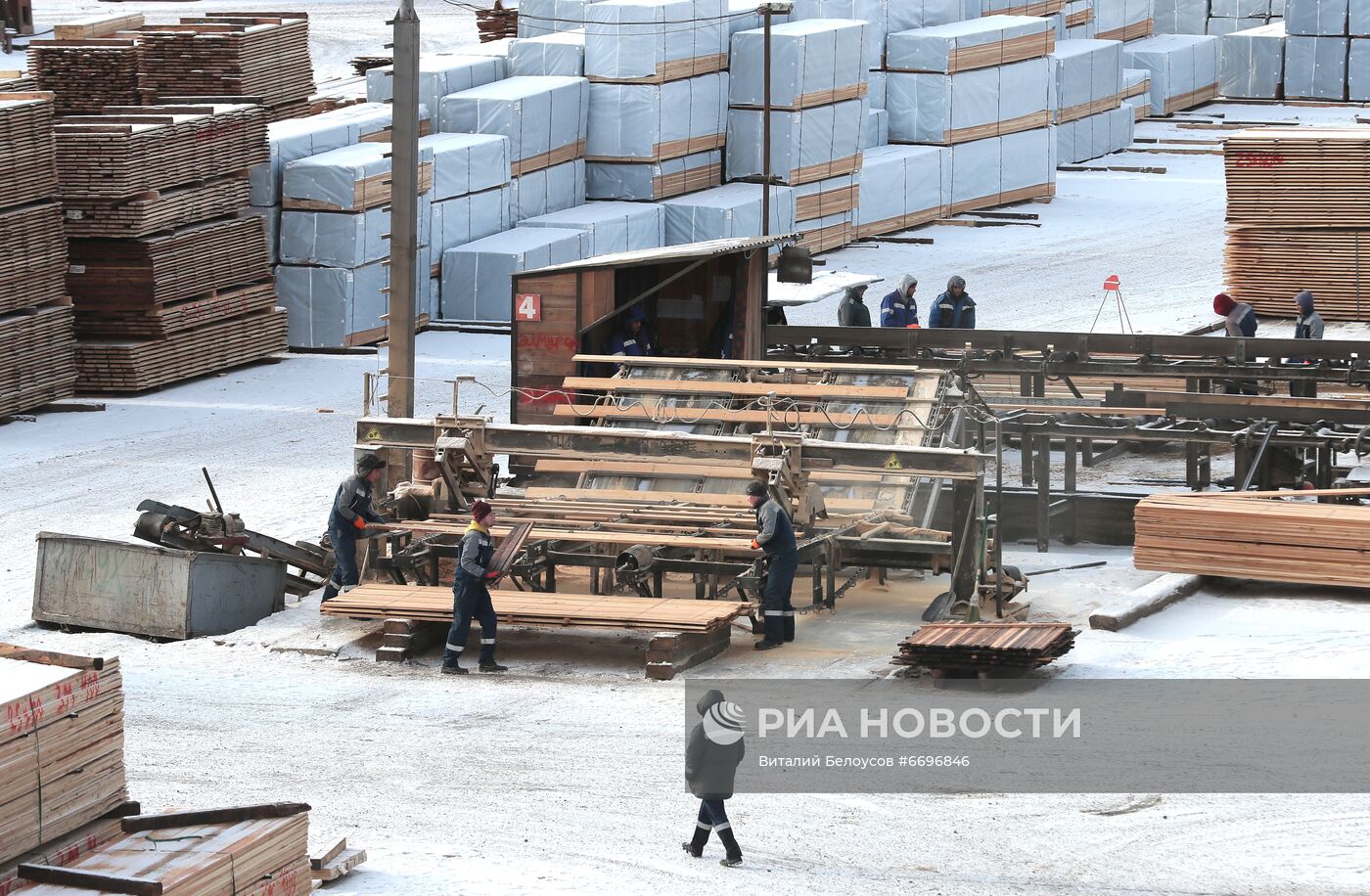 Деревообрабатывающее предприятие ООО "ДеКом" в Братске