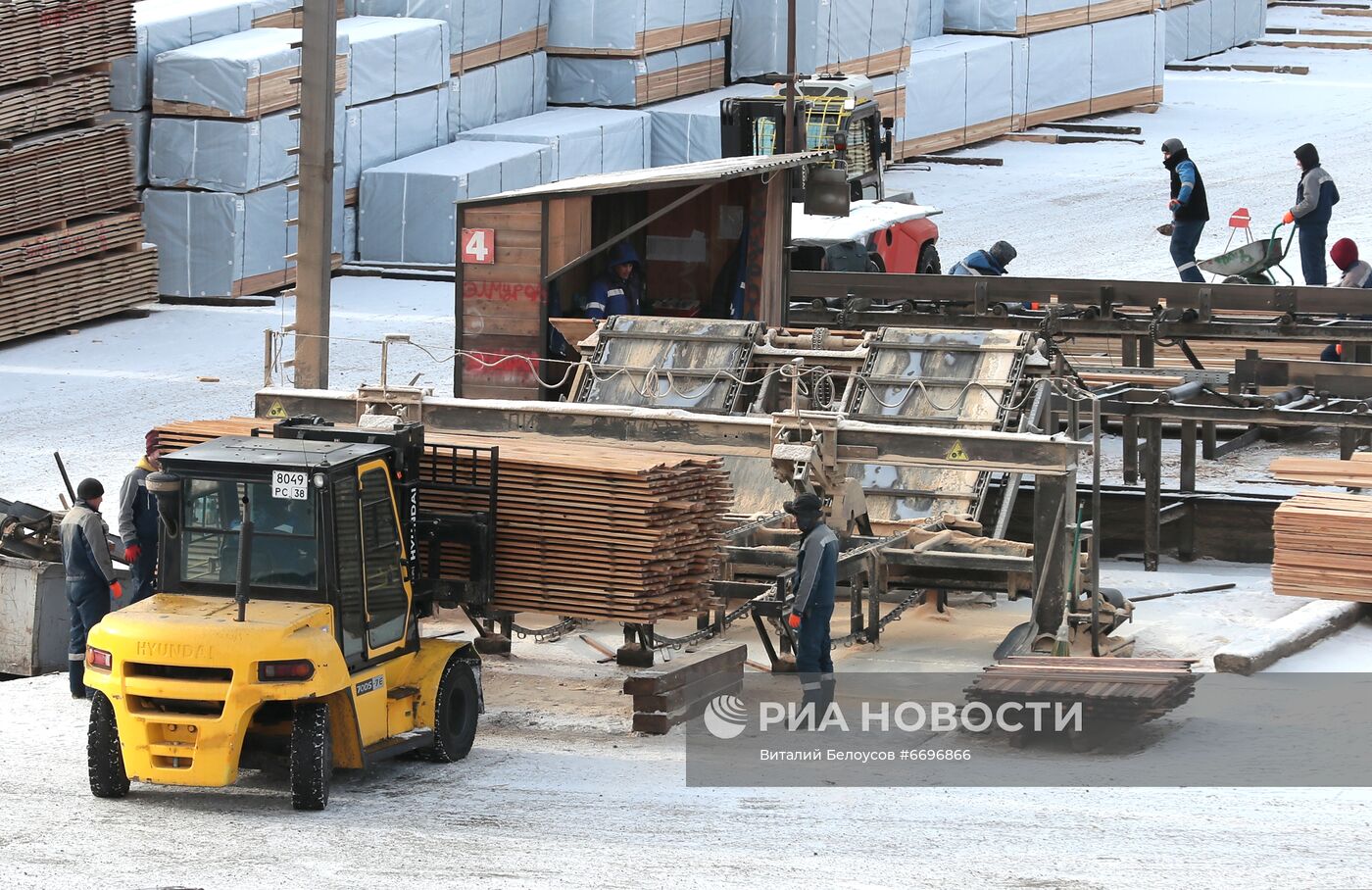 Деревообрабатывающее предприятие ООО "ДеКом" в Братске