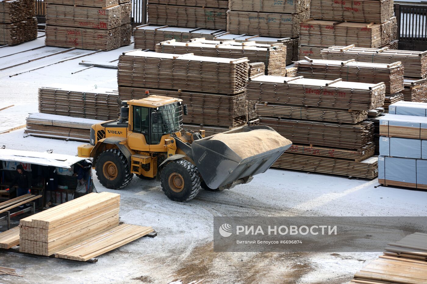 Деревообрабатывающее предприятие ООО "ДеКом" в Братске