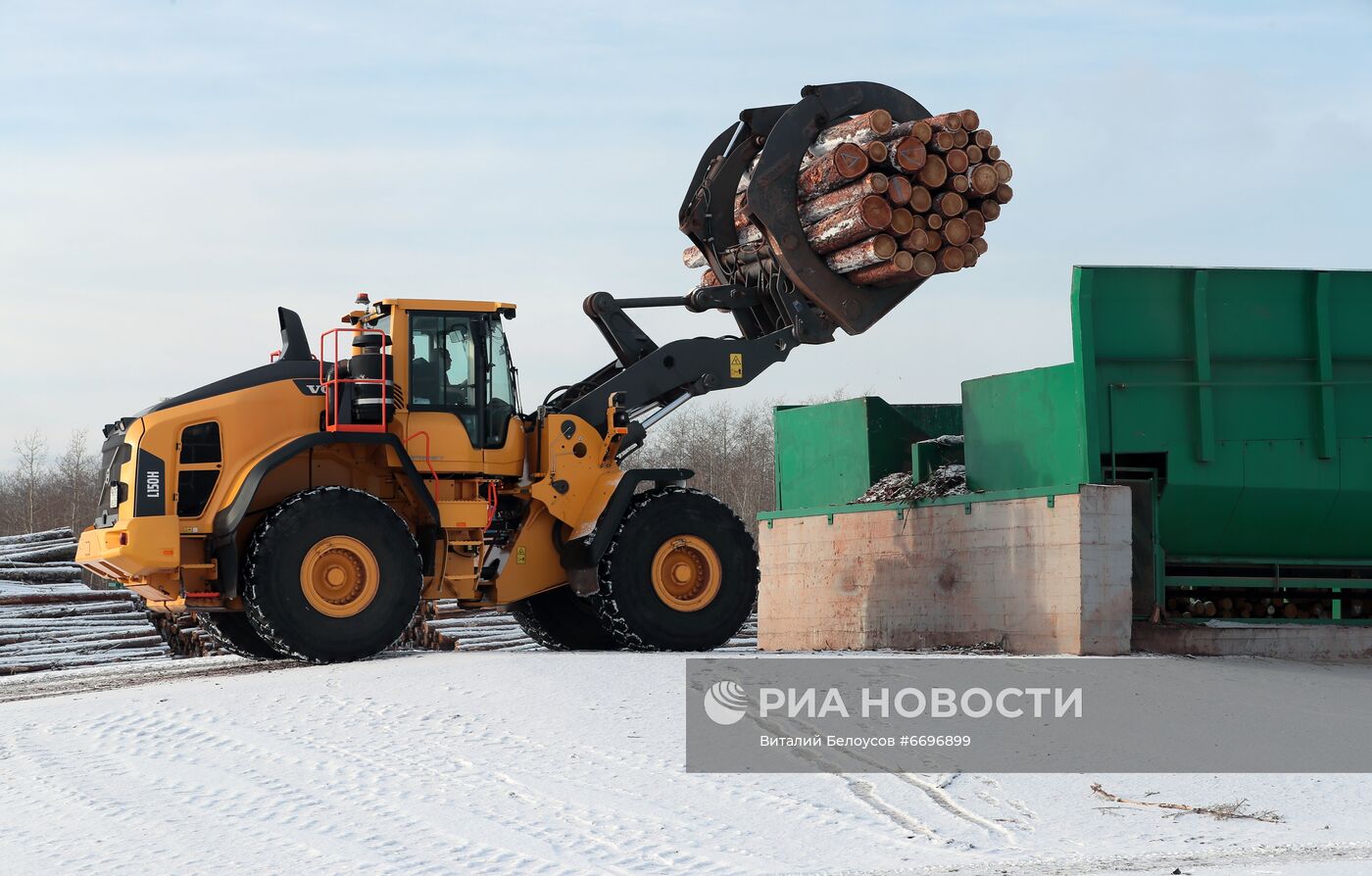 Деревообрабатывающее предприятие ООО "ДеКом" в Братске