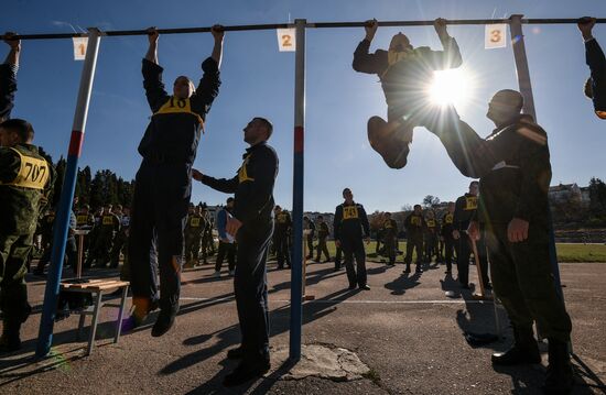 Чемпионат Черноморского флота по военному троеборью