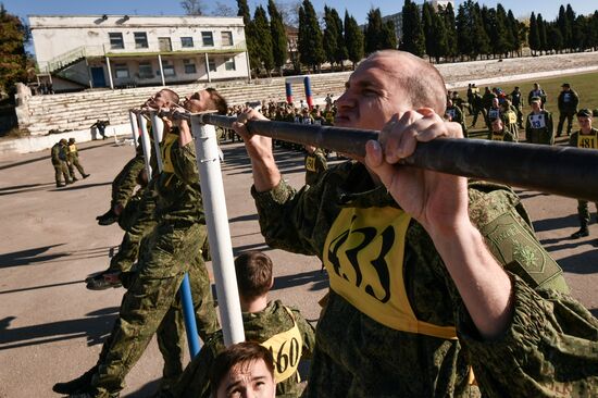 Чемпионат Черноморского флота по военному троеборью