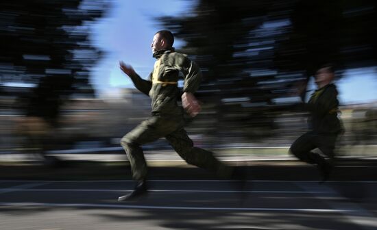 Чемпионат Черноморского флота по военному троеборью