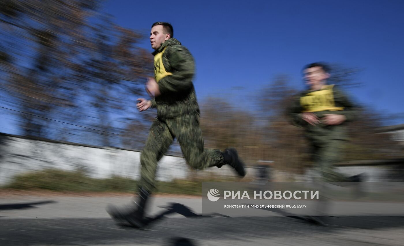 Чемпионат Черноморского флота по военному троеборью