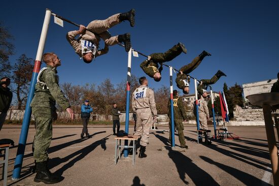 Чемпионат Черноморского флота по военному троеборью