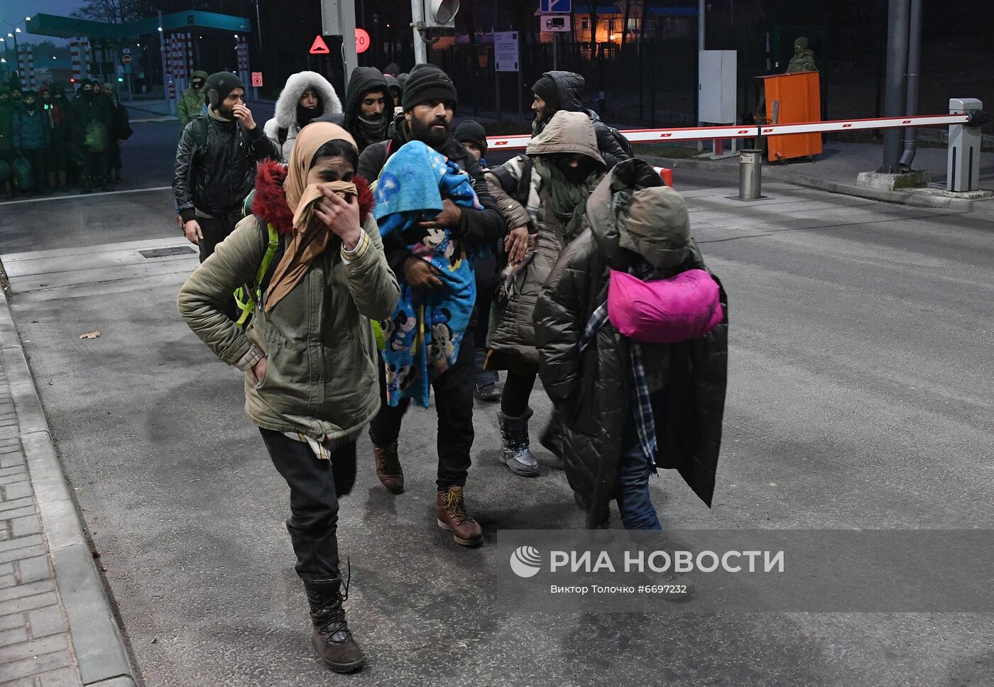 Ситуация на белорусско-польской границе