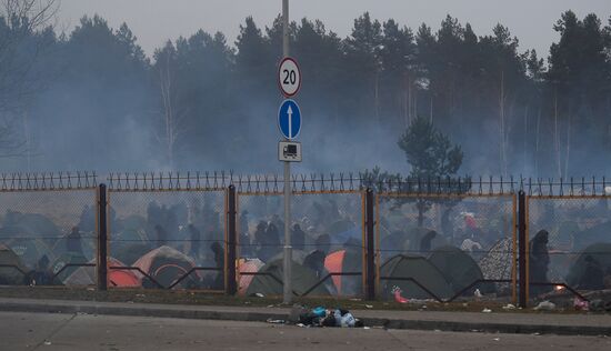 Ситуация на белорусско-польской границе