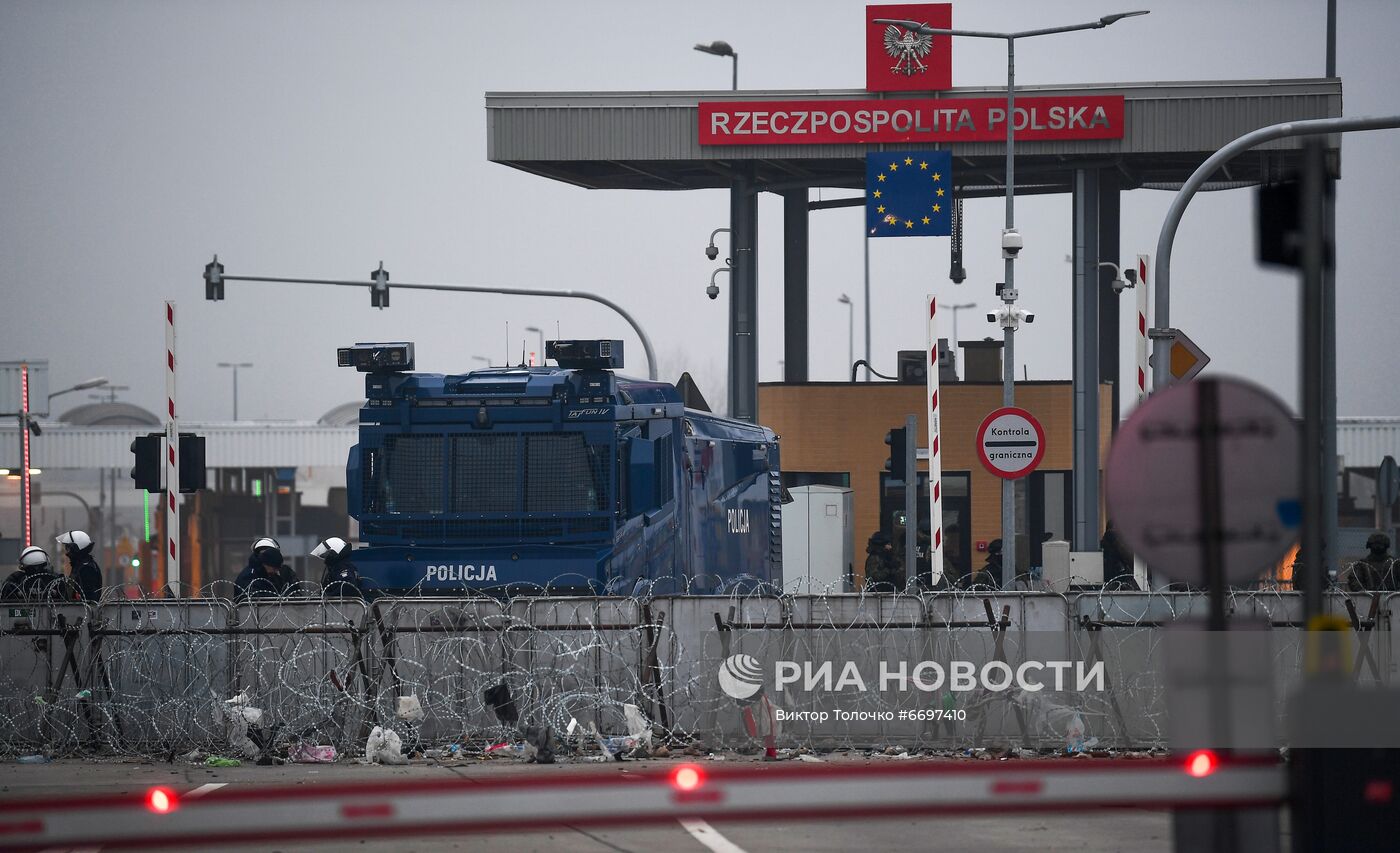 Ситуация на белорусско-польской границе
