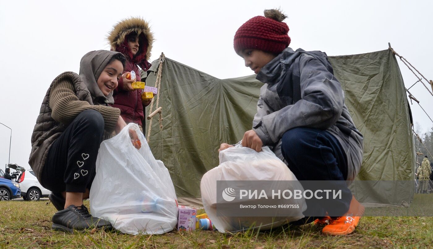 Ситуация на белорусско-польской границе