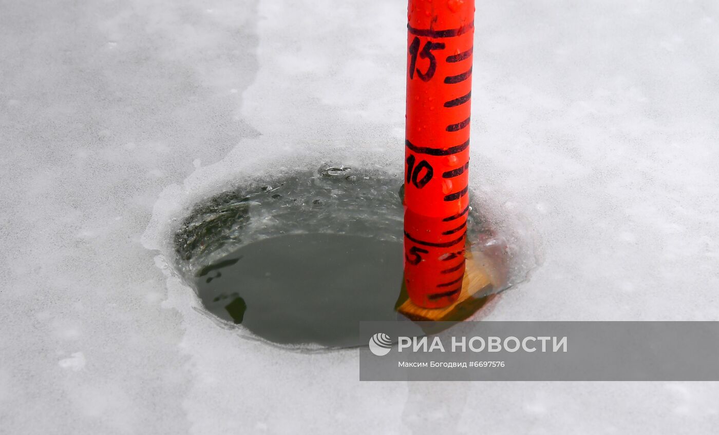 Рейд по предотвращению происшествий на водоемах зимой