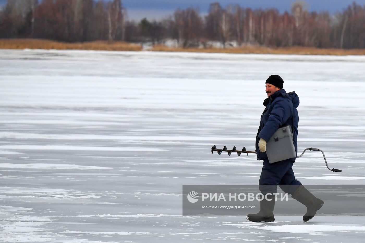 Рейд по предотвращению происшествий на водоемах зимой