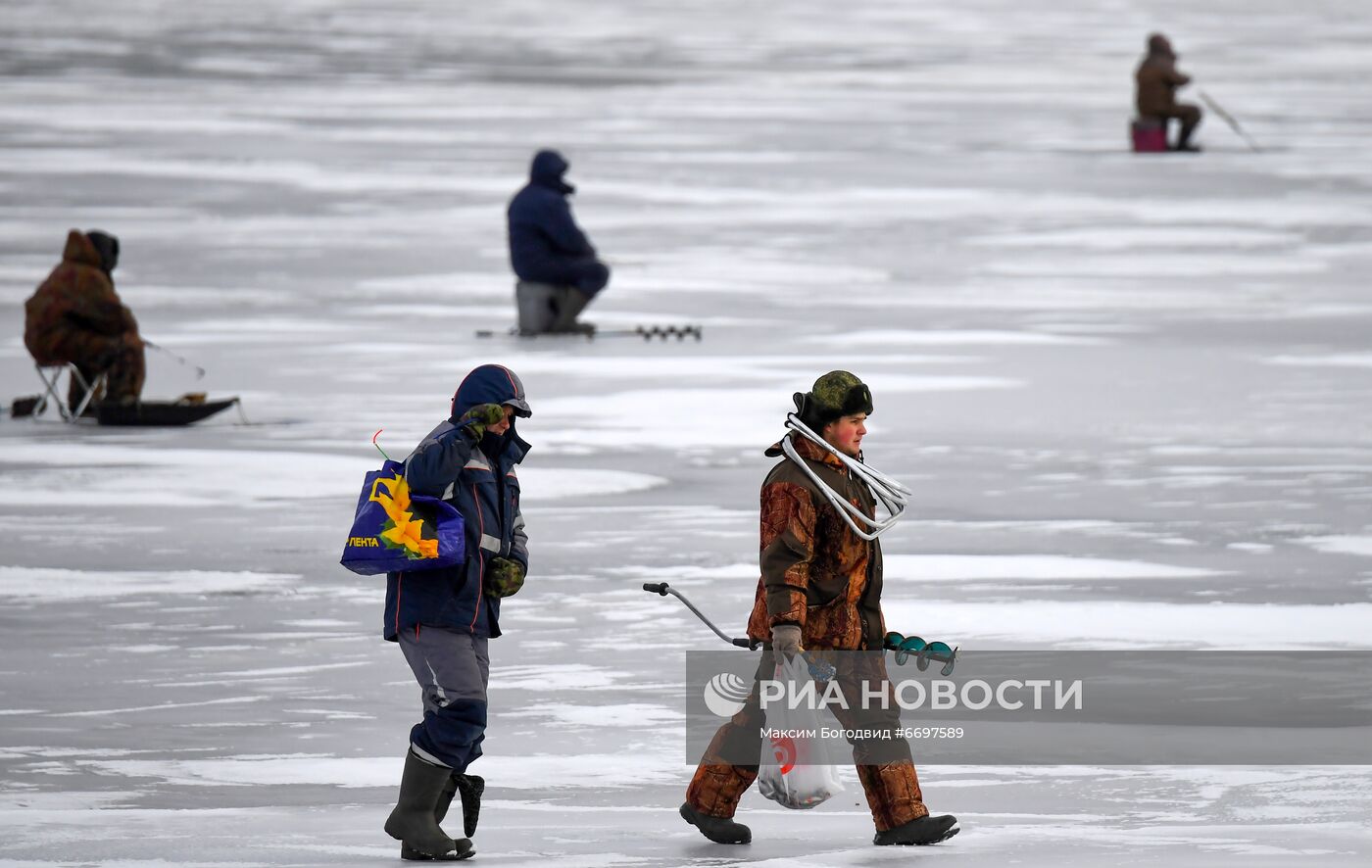 Рейд по предотвращению происшествий на водоемах зимой