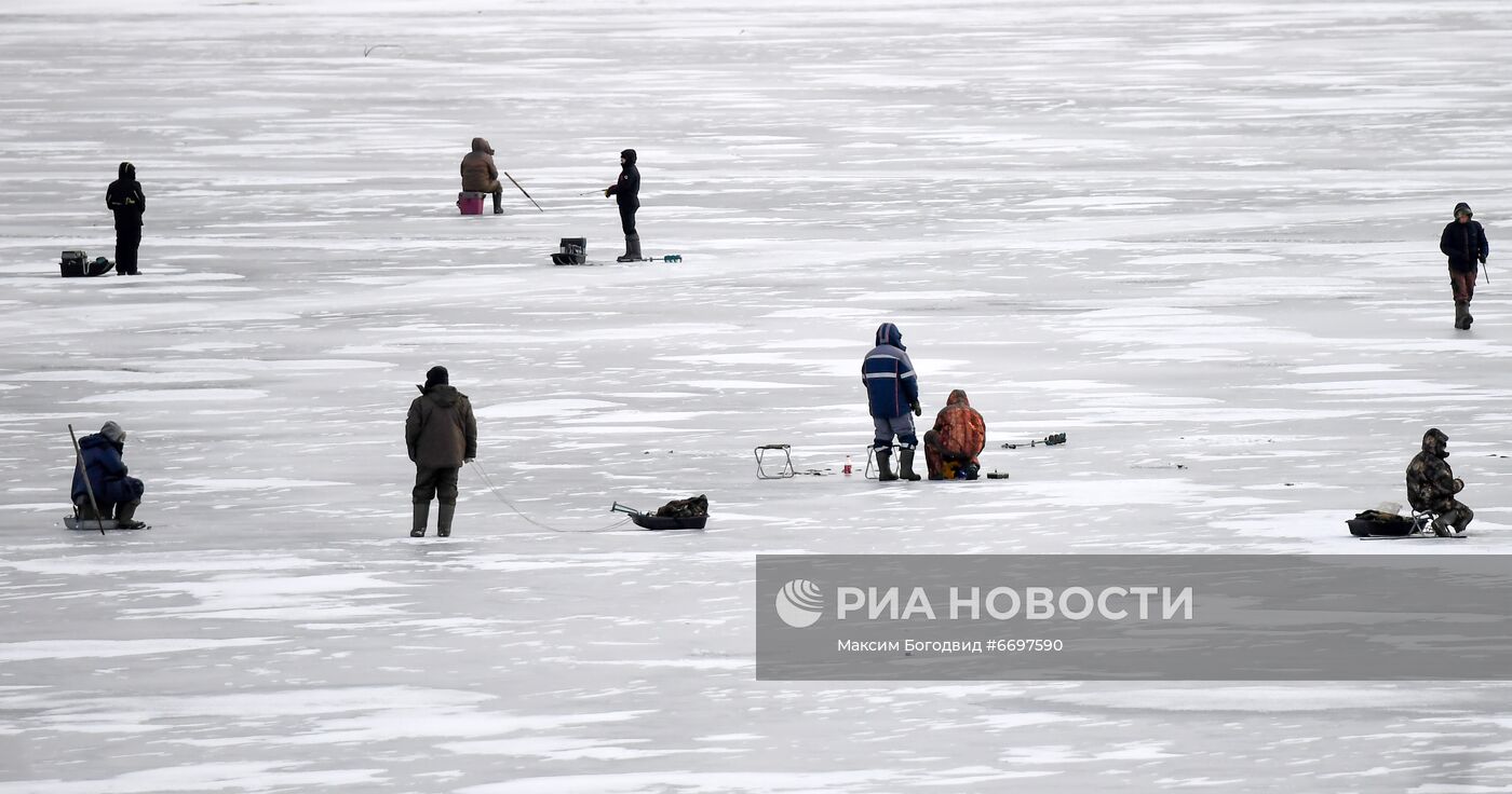 Рейд по предотвращению происшествий на водоемах зимой