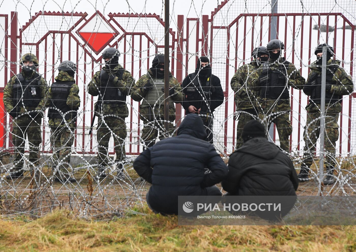 Ситуация на белорусско-польской границе