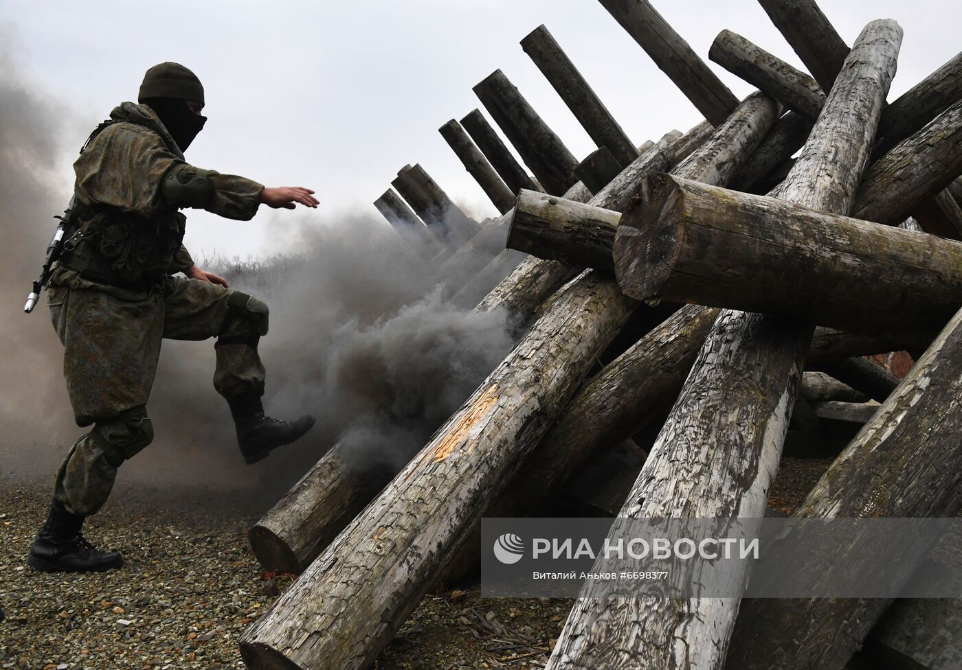 Учения морской пехоты Тихоокеанского флота