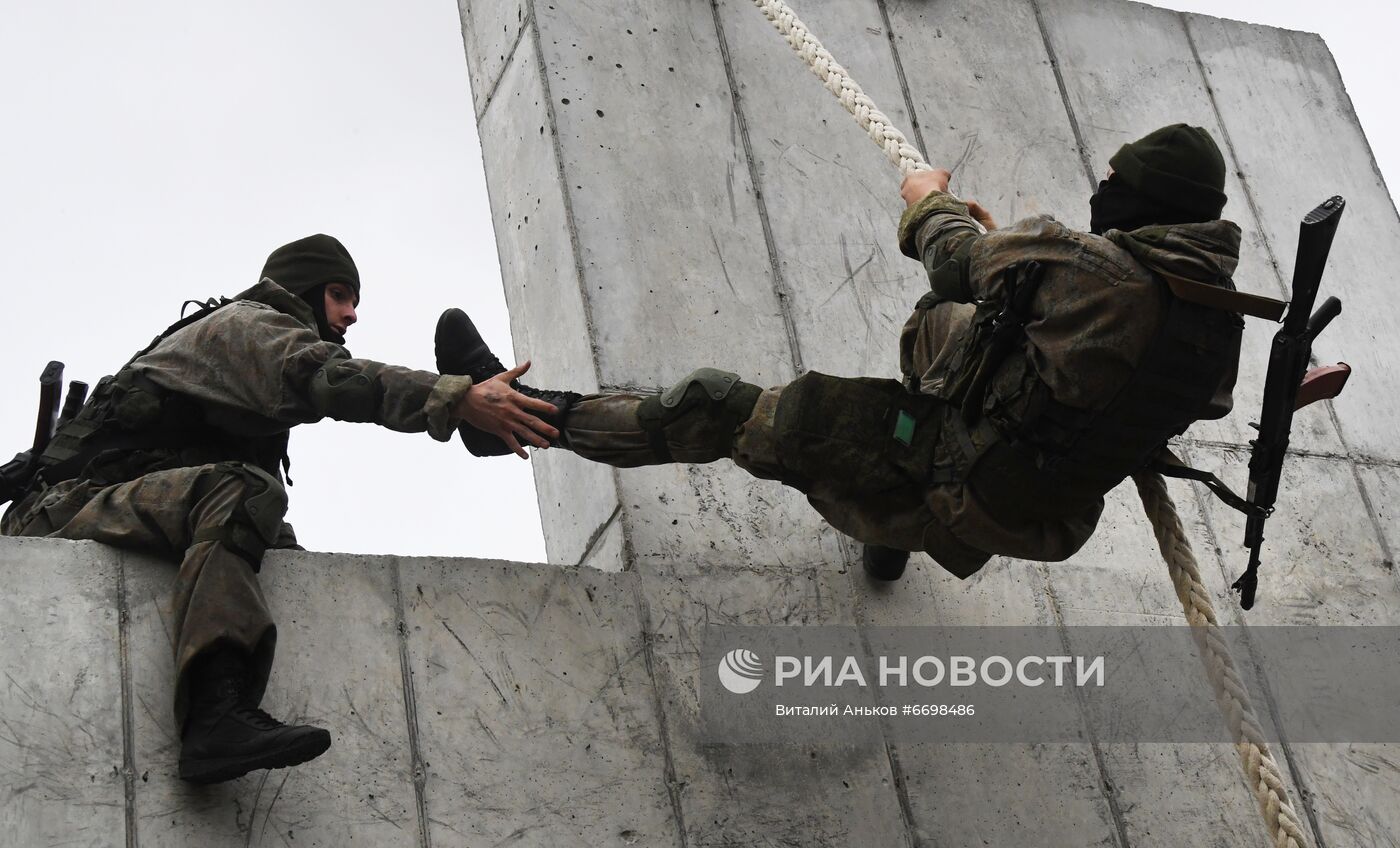 Учения морской пехоты Тихоокеанского флота