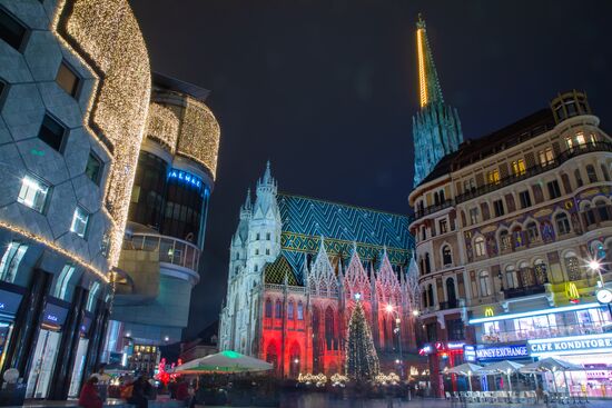 Рождественские ярмарки в Вене