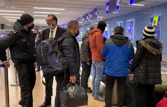 Эвакуация иракских мигрантов из Белоруссии