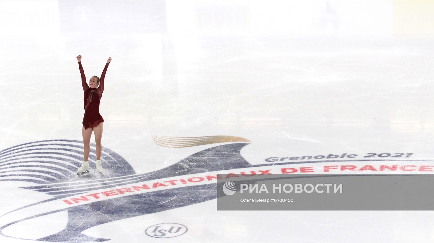 Фигурное катание. V этап Кубка мира. Женщины. Произвольная программа