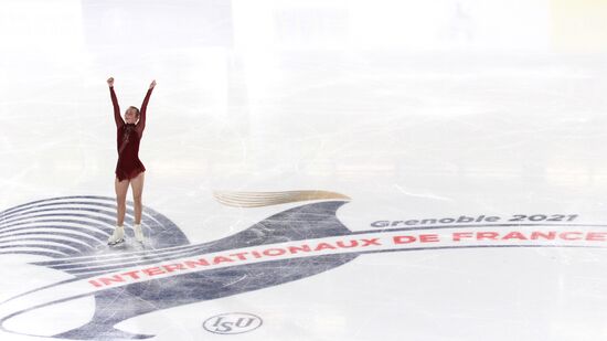 Фигурное катание. V этап Кубка мира. Женщины. Произвольная программа