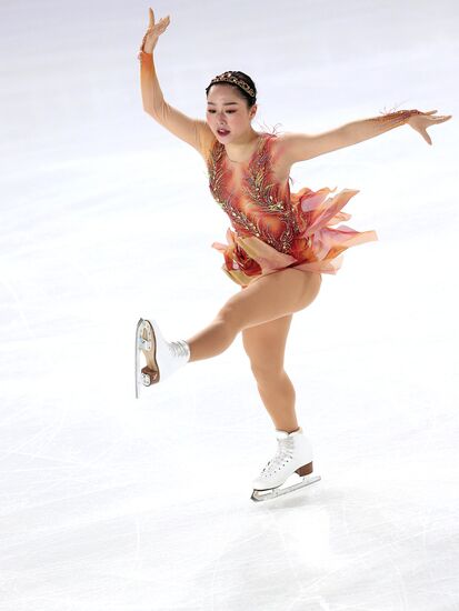 Фигурное катание. V этап Кубка мира. Женщины. Произвольная программа